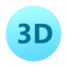 3D viewer icon