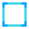 Data square icon
