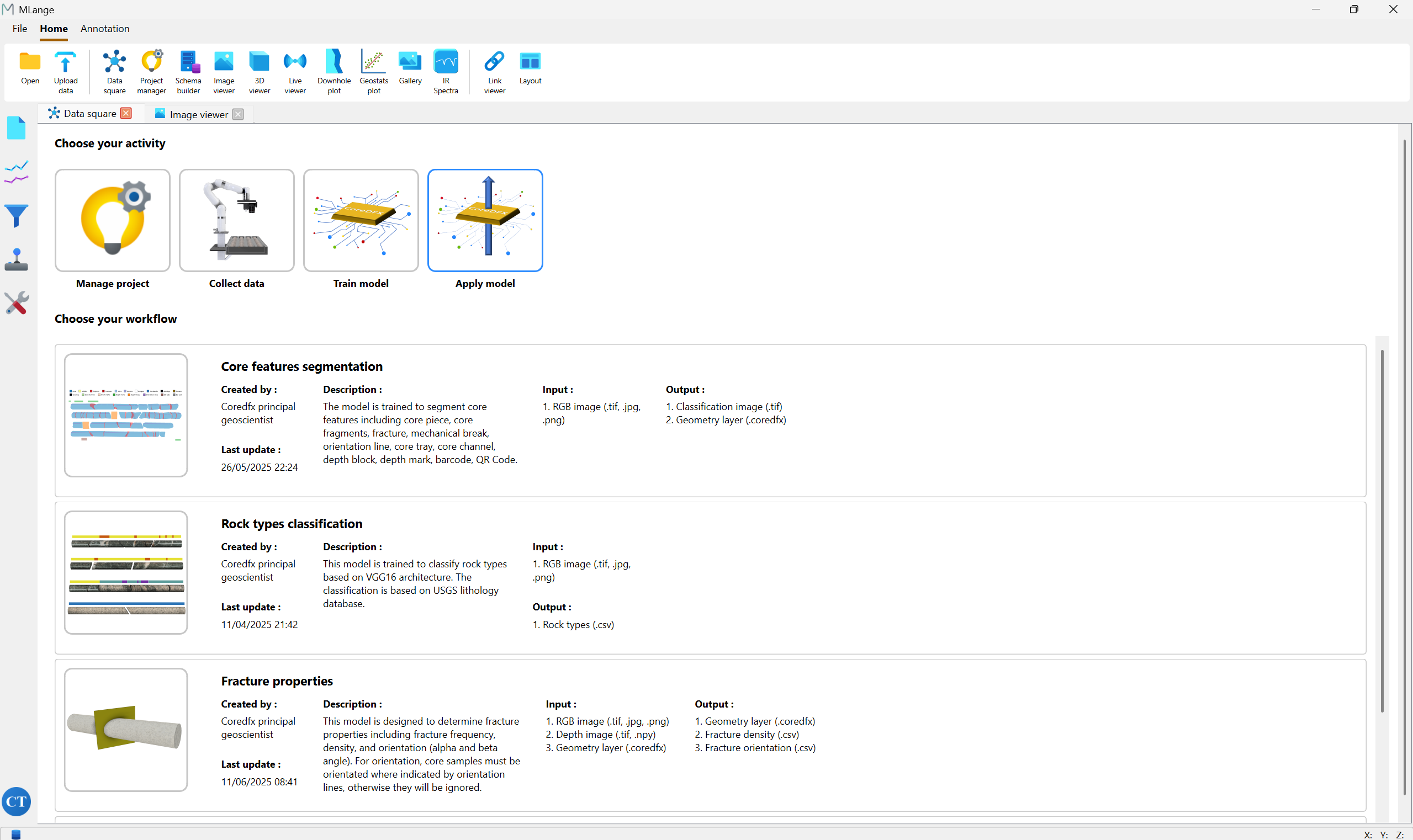 Data Square Screenshot