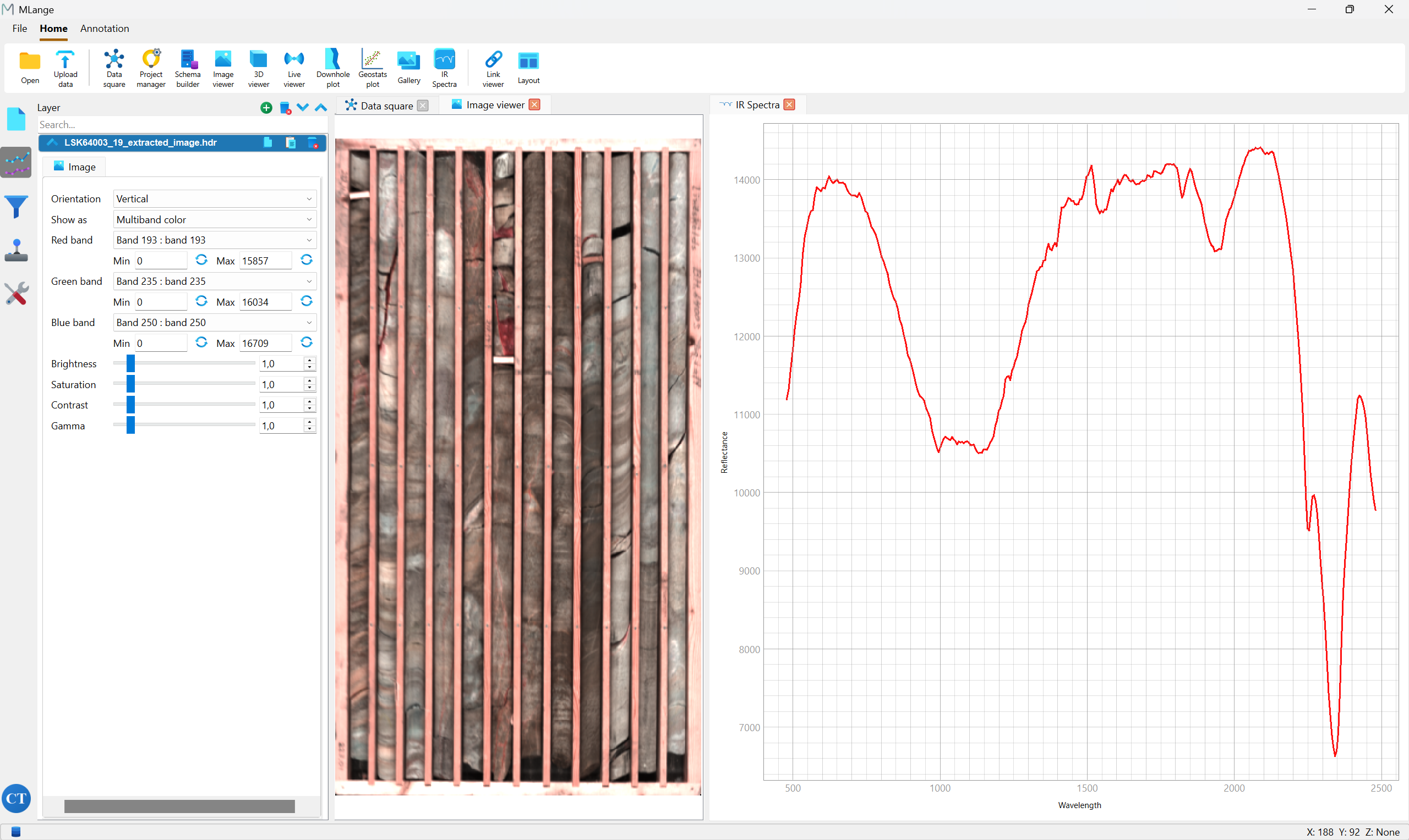 Spectral Viewer Screenshot